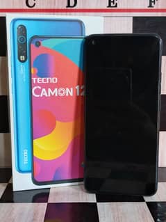 Tecno Camon 12 Air With box & original cable