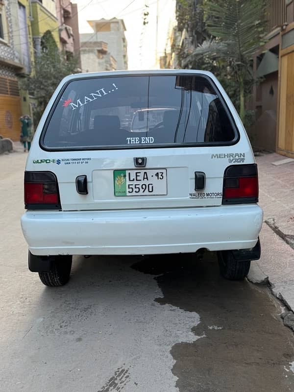 Suzuki Mehran VX 2013 5