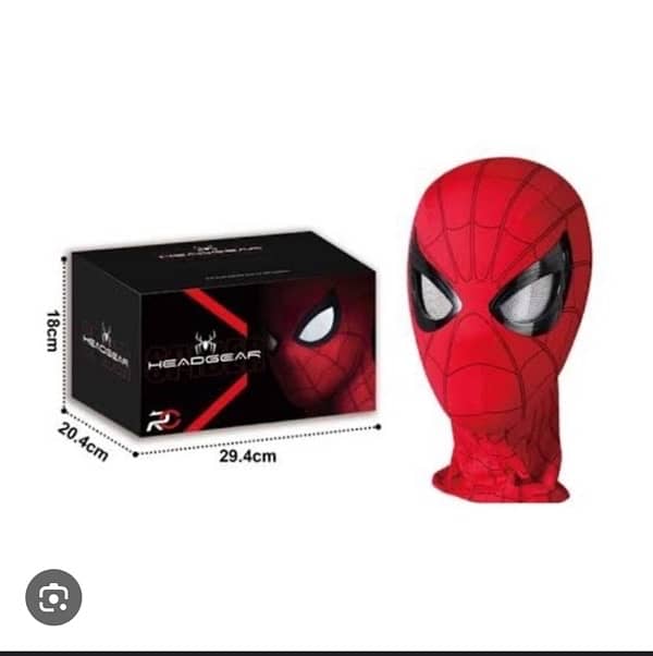 Head gear spider-man mask 0