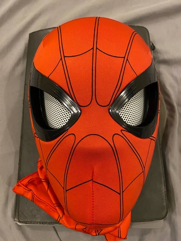 Head gear spider-man mask 1