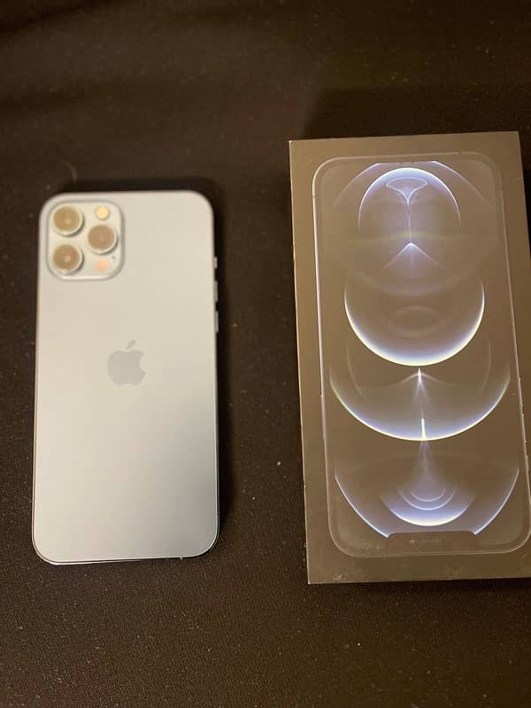 Iphone 12 pro Max PTA Approved Complete Box 0