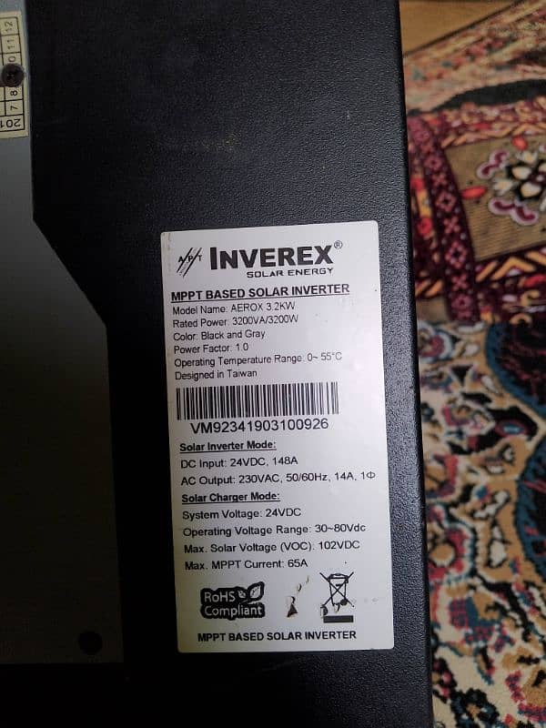 Inverex Inverter 3.2kw AEROX 2