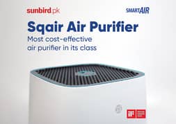 Sqair Air Purifier - with 99.97% H13 HEPA: Effective Air Purifier