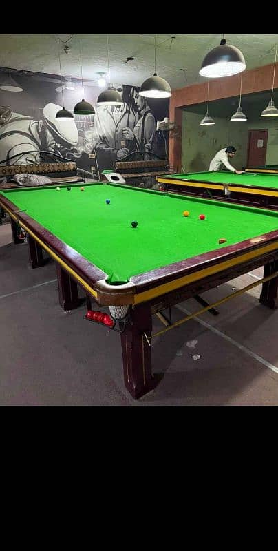 3 snooker tables for sale 2 inch marbel 2