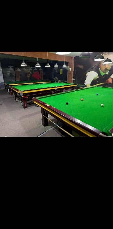 3 snooker tables for sale 2 inch marbel 3