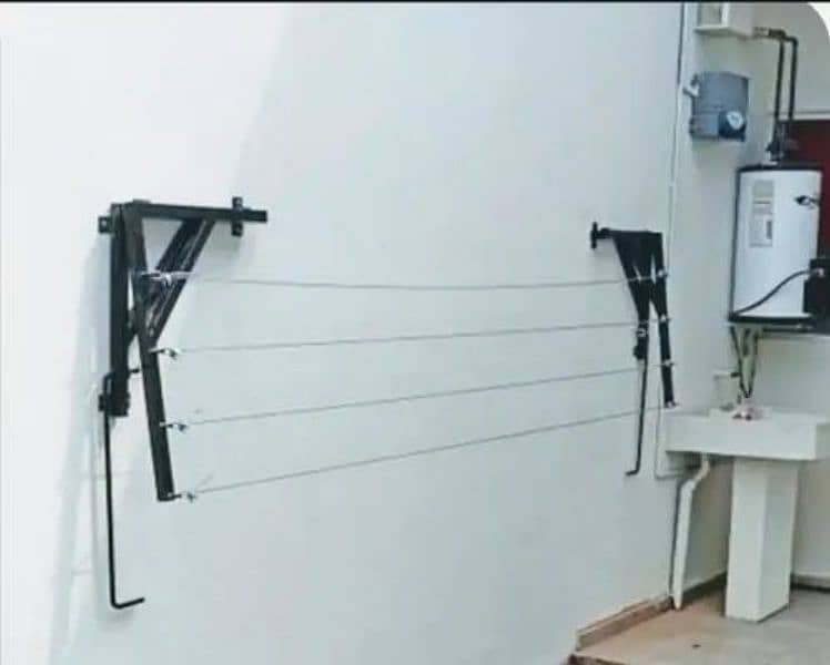 clothes drying wall stand 7