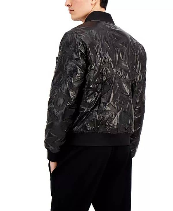 dkny embossed bomber jacket 10