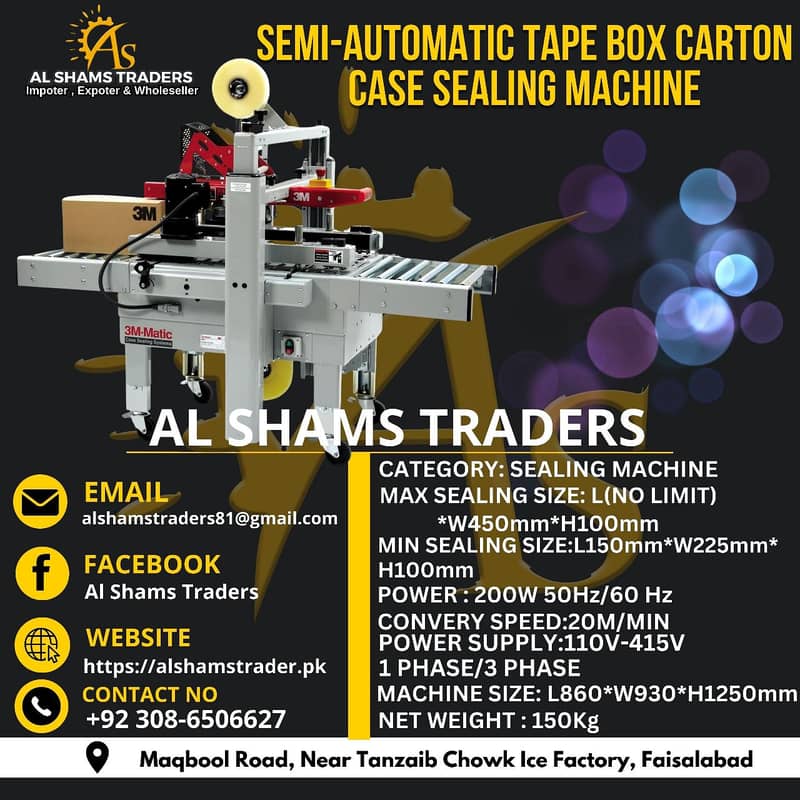 Sealing Machine/ Tape box Sealing Machine/Box Sealing machine 0