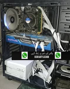 Gaming PC RX 590 8gb Gpu 16gb Ram 128Gb SSD 1TB HHD PSU 650w