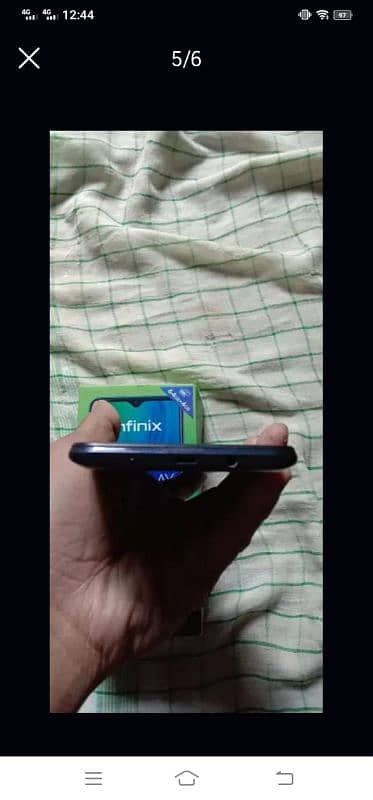 Infinix Hot 9 Seild Mobile With Box % Charger Contact 0313_2524499 4