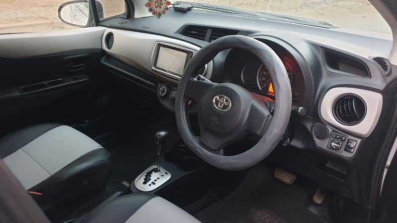 TOYOTA VITZ MODEL 2013 REG 2016 ORIGNAL CONDITION 11