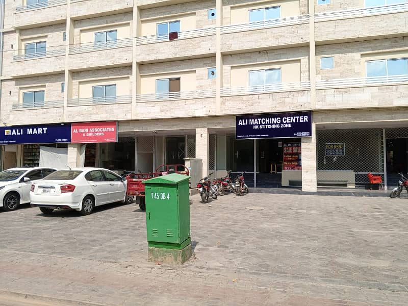 Ground Floor Shop With Guranteed Rental Income In Iqbal Block Sector E Bahria Town Lahore 2