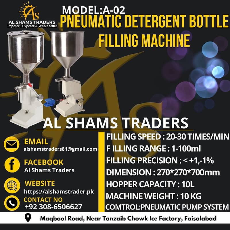 Liquid Filling Machine / Bottle Filling Machine/ Detergent Bottle Fil 0