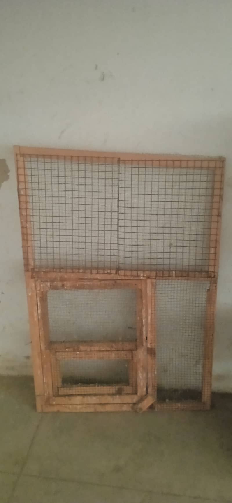 Iron Love bird cage, hen wood cage , n Fram 3