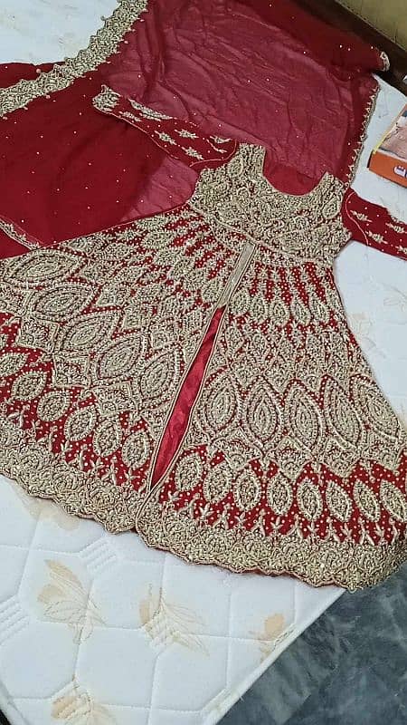 Bridal Lehnga/ dulhan ka jora/ bride dress/ wedding dress/ barat dress 2