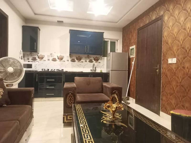 1 Bed Luxury Furnished Flat Available in Sector D Bahria Town Lahore 3