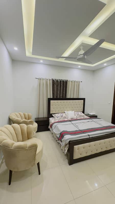 2bedroom portion available for daily and weekly basis in Islamabad D-12 14