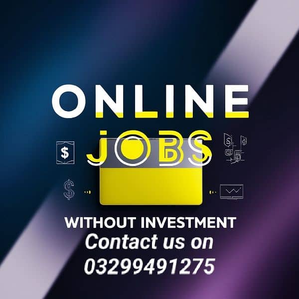 Online jobs without investment 0