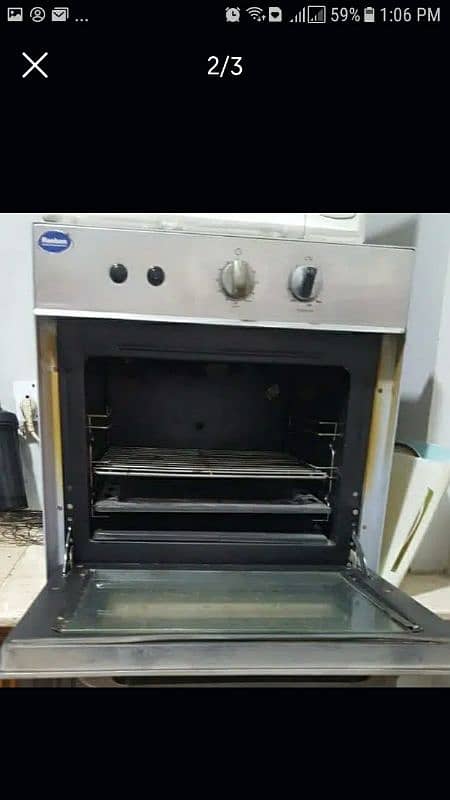 Oven Gas Backing Reebon 2