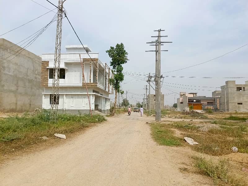 240 Sq Yard Transfer Plot In SAADI GARDEN Block 4 3