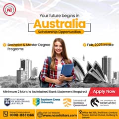 Study in Australia – Scholarships & Admissions for Feb 2025 Intake"