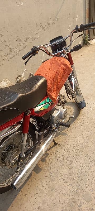 Honda cd70 2022 model lush condition 3