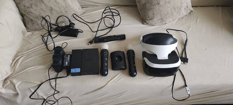 Playstation 4Pro With VR & Games 3