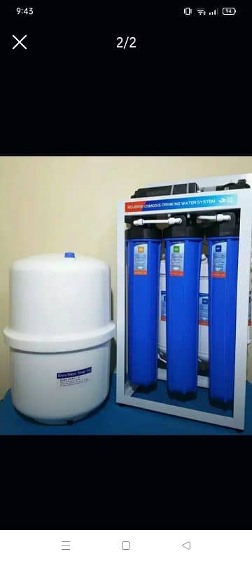 Penta pure RO Reverse Osmosis Water Filter System Made Taiwan 800 GPD 1