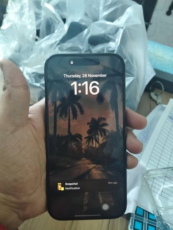 iPhone 15 pro 256 GB Jv battery 100 percent condition 10/10 0