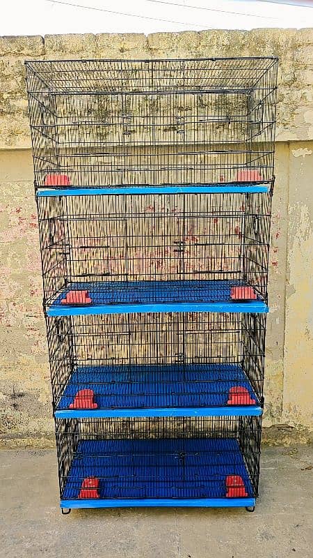 Master 8 portions folding cage for sale in a very good condition 0