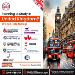 Study in the UK  Admissions Open for May 2025 Intake with Scholarship