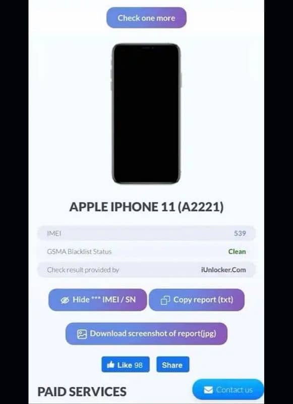 iphone 11 brand new condition official PTA Approved 64 gb battery 95 7