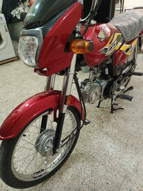 Honda Dream 70 CC Red Model 2025 Mob# 03339715003 7