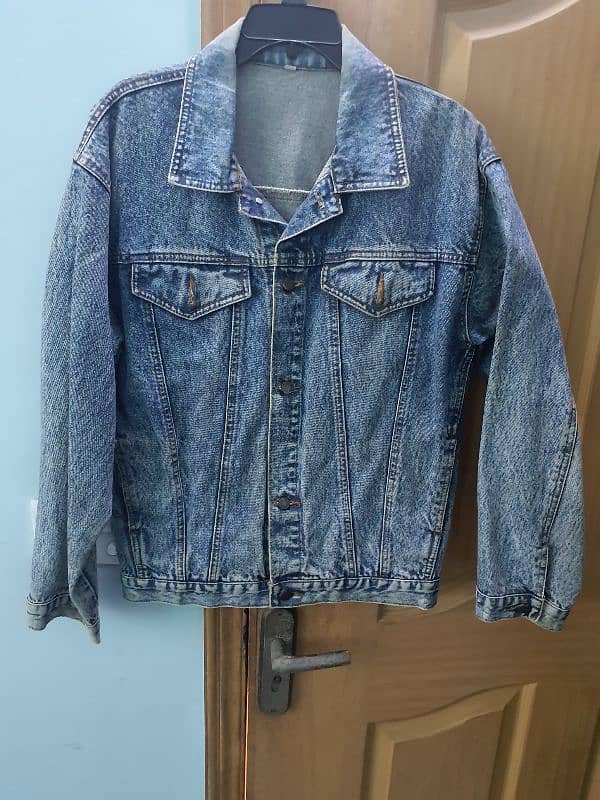 jacket mens jeans size large 0