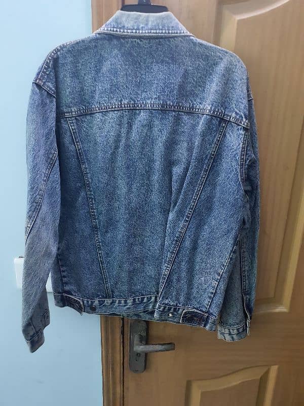 jacket mens jeans size large 2