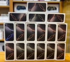 Iphone 16 Pro Max LLA TRA HK/ 16 Plus/ 15 JV 512GB 1TB PTA Approved