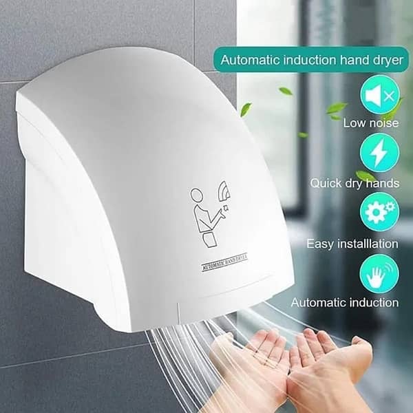 Wall Mounted Automatic Electric Hand Dryer 1