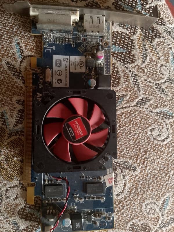 graphic card 1 gb Radeon AMD 0