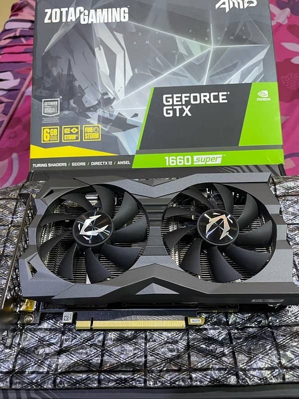 GTX 1660 Super 6gb DDR6 2