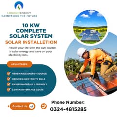 10kw Complete Solar System Solar Energy Solar Panel/Solar Installation