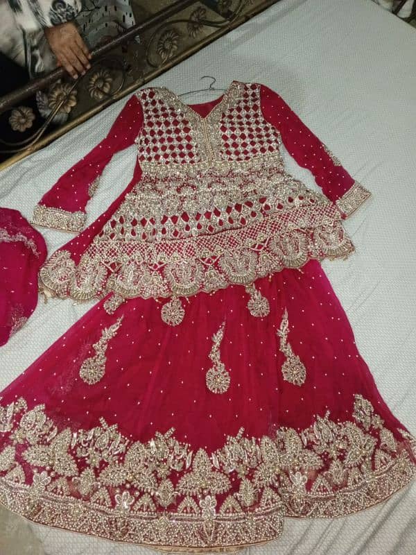 40000 price of New bridal lehenga in new condition 0