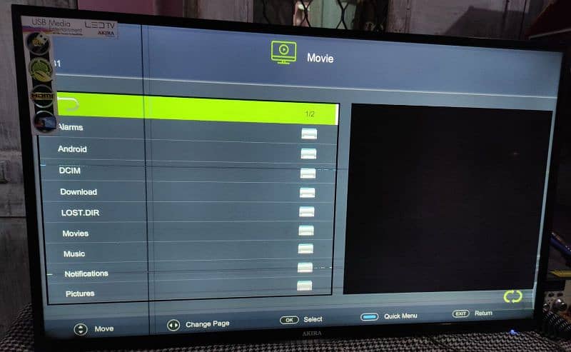 akira led 42 inch have some lines on screen 10/10 condition 6