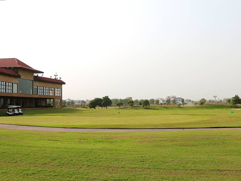 Facing Golf 1 Kanal Residential Plot For Sale In Lake City - Golf Estate 1 Lahore 11