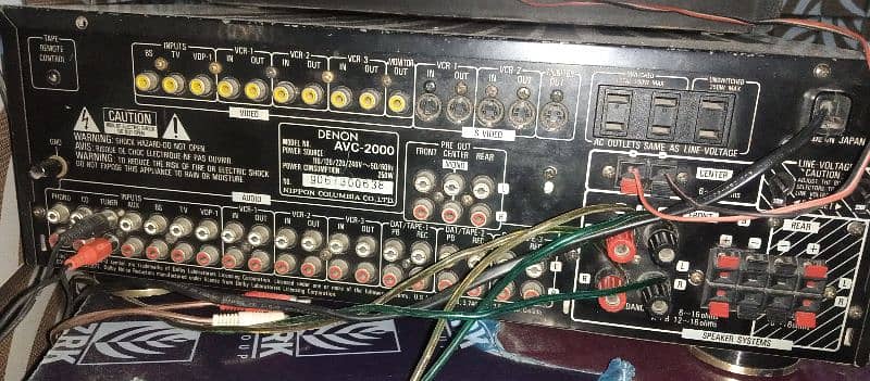 DENON Amplifiers 220 5 channel original Japani 0