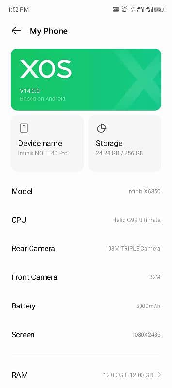 INFINIX NOT 40 PRO EXCHANGE ONE PLUS 8 OR UP MODELS=03107426366 13