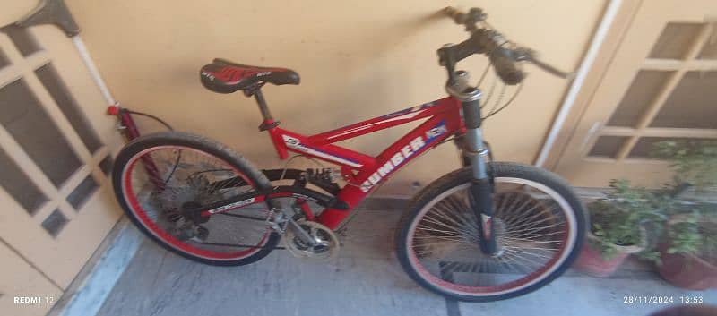 Humber Mountain bike Original Shimano frame ,dual disc system . MTB 5