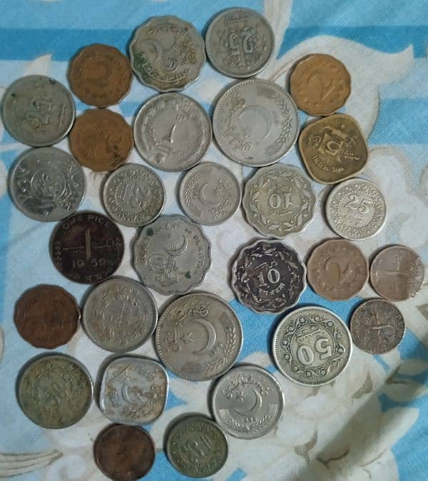 old different countries coins 4