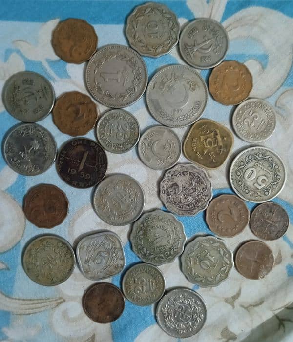 old different countries coins 5