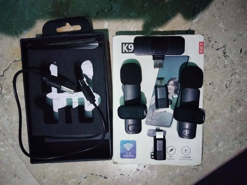 K9 Boya Microphone Dual Wireless 3