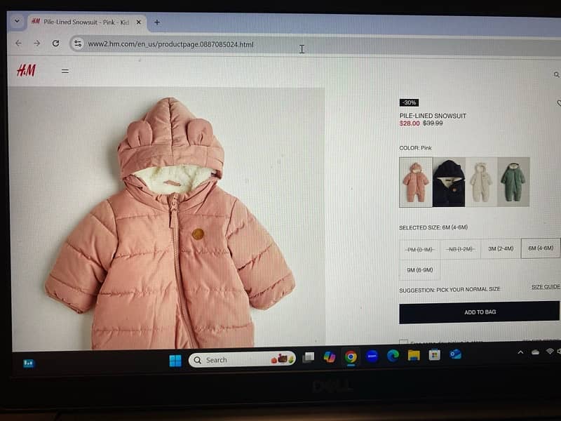 Woven Padded Snowsuit 5